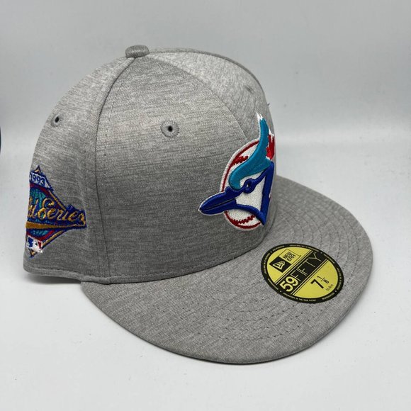 Toronto Blue Jays MLB World Series 1993 New Era‎ Hat Fitted Cap Men Used - Picture 1 of 9